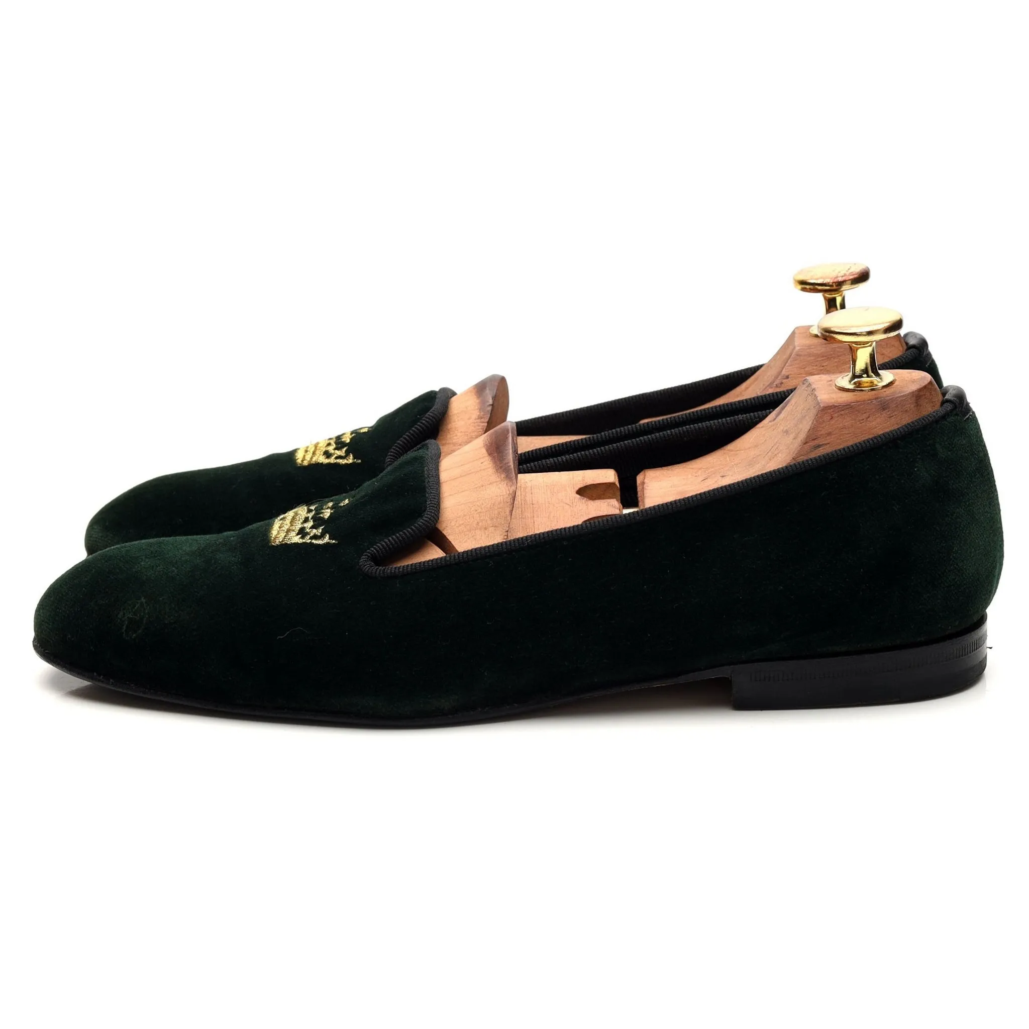 Women's 'Sovereign' Dark Green Slippers UK 4 EU 37