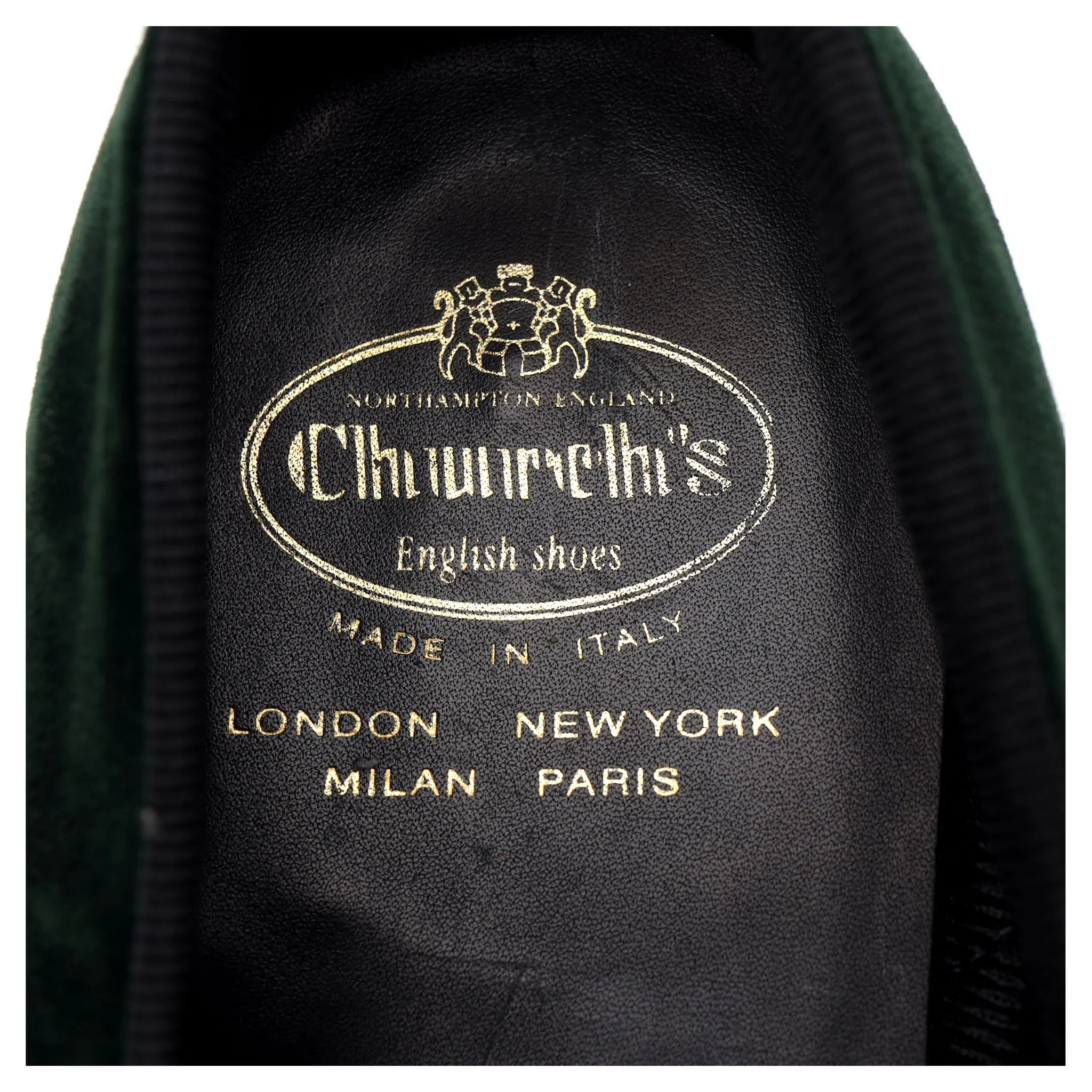 Women's 'Sovereign' Dark Green Slippers UK 4 EU 37