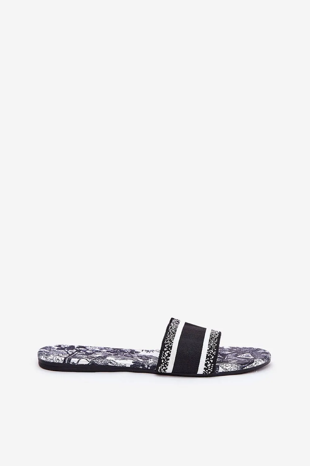 Women's unique pattern flip-flops