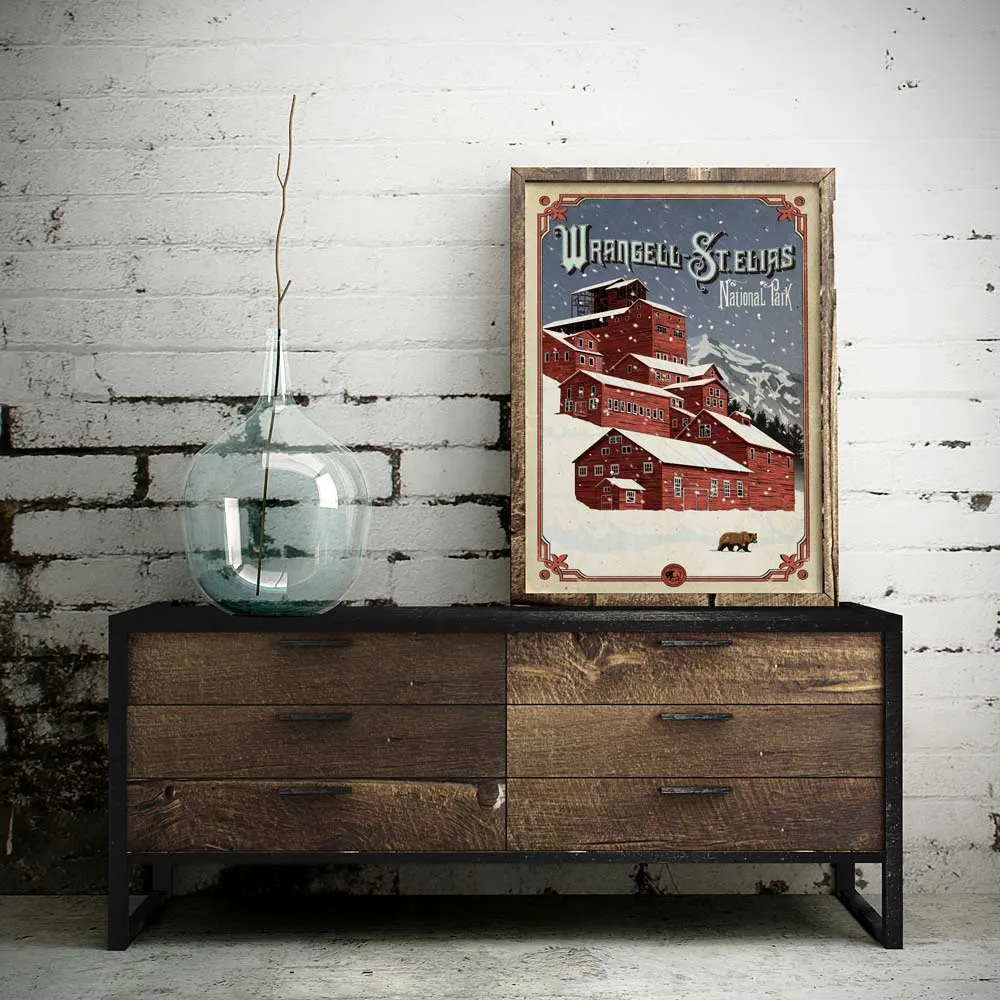 Wrangell St Elias National Park Poster