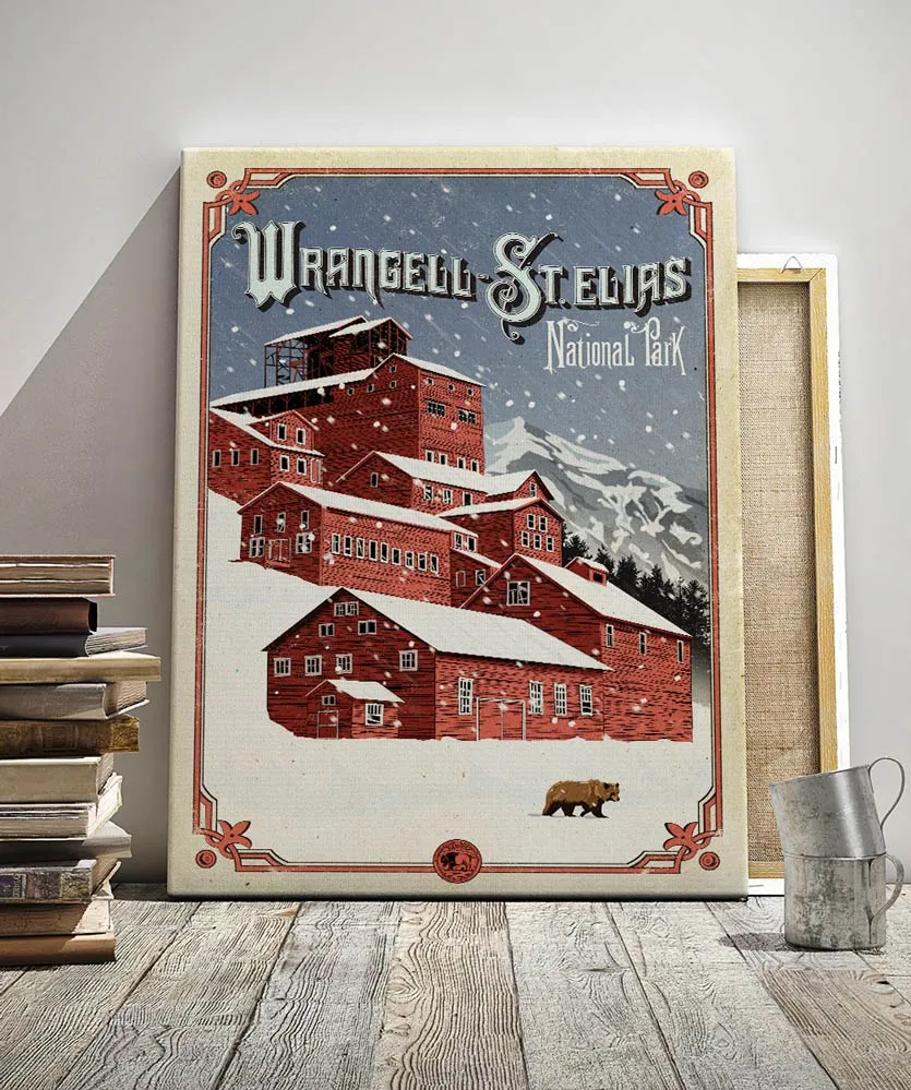 Wrangell St Elias National Park Poster