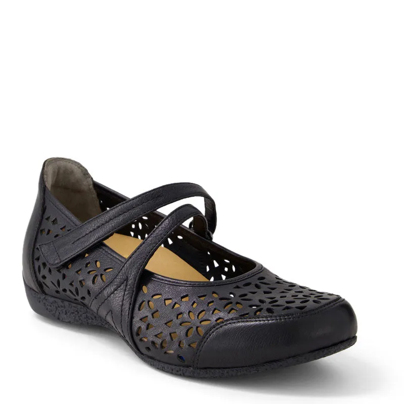 XODDIE W - BLACK LEATHER