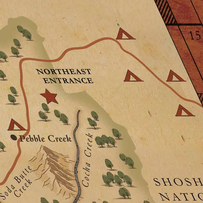 Yellowstone National Park Map