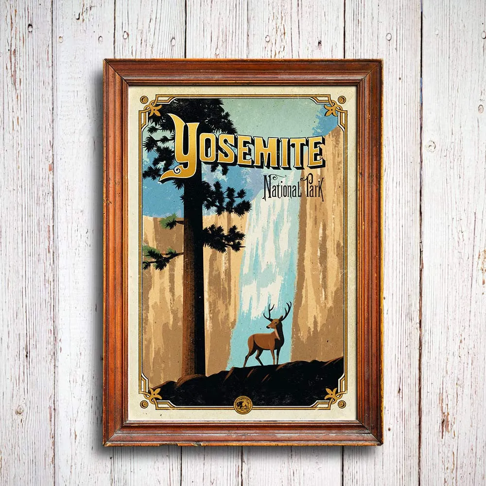 Yosemite National Park Poster