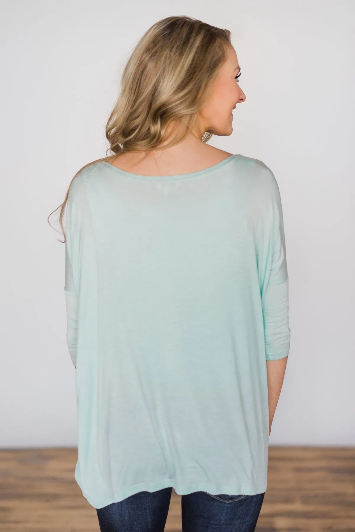 Your Everyday Casual Piko Top - Mint
