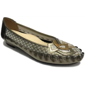 Zaccho Zoe 4569 Pewter Print Shoes